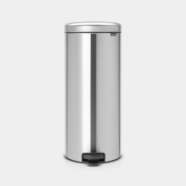 Koš s pedalom NewIcon, 30L - metalne mat boje - otporan na otiske prstiju
