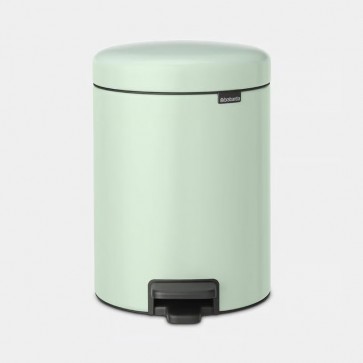 Koš s pedalom NewIcon, 5L - žadasto zelena