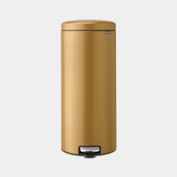 Koš s pedalom NewIcon, 30L - topla zlata