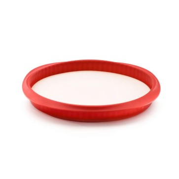 Model za peko quiche-a s ploščo, 28 cm – Rdeč
