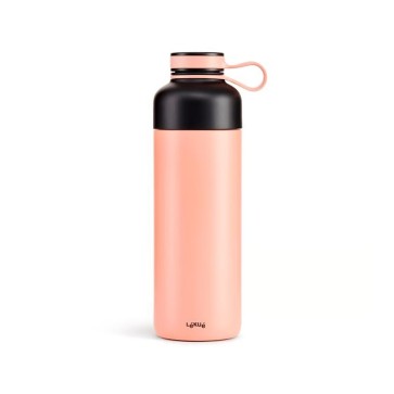 Izolirana steklenička za s seboj, 500 ml – koralen