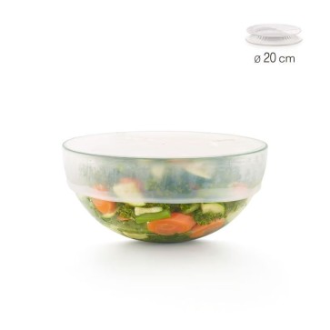 Raztegljiv pokrov, 20 cm, za večkratno uporabo – prosojen