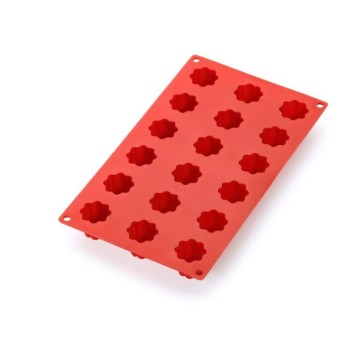 Silikonski model za mini Cannelé Bordelais – rdeč