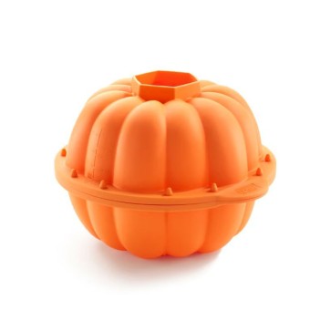 Silikonski 3D model za bučno torto za noč čarovnic – oranžen