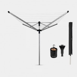 Vanjska sušilica za rublje Lift-O-Matic Advance 60m s dodacima - metalno siva