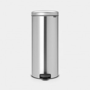 Koš s pedalom NewIcon, 30L - metalne mat boje - otporan na otiske prstiju