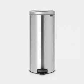 Koš s pedalom NewIcon, 30L - metalne mat boje