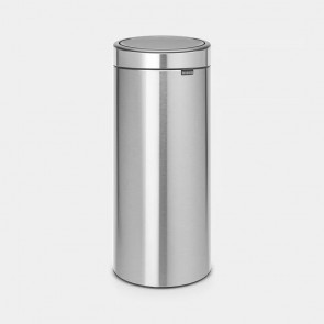 Koš s otvaranjem na dodir New, 30L - metalne mat boje - otporno na otiske prstiju