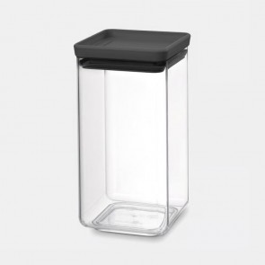 Posuda za pohranu hrane Tasty+, 1.6L - tamno siva
