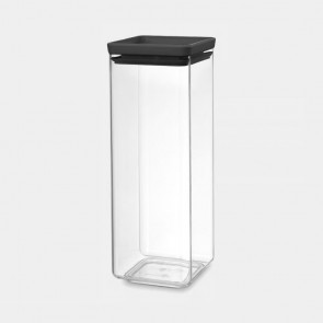 Posuda za pohranu hrane Tasty+, 2.5L - tamno siva