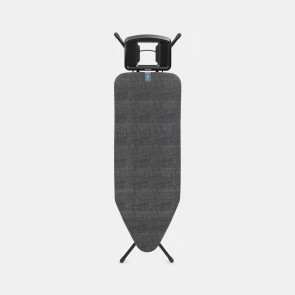 Daska za glačanje C, 124x45cm, SSIR - Denim crna
