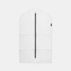 2 zaščitni prevleki za oblačila, M - prozorni