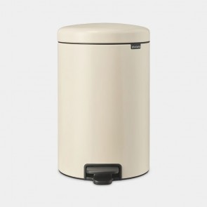 Koš s pedalom NewIcon, 20L - nježno bež