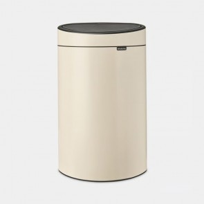 Koš s otvaranjem na dodir New, 40L - nježno bež
