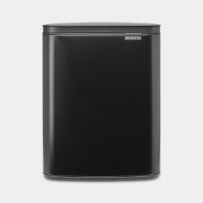 Koš za otpad Bo, 12L - mat crna