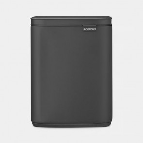 Koš za otpad Bo, 7L - mineralno tamno siva