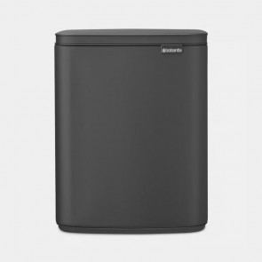 Koš za otpad Bo, 12L - mineralno tamno siva
