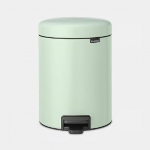 Koš s pedalom NewIcon, 5L - žadasto zelena