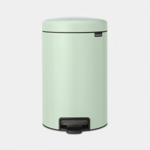 Koš s pedalom NewIcon, 12L - žadasto zelena