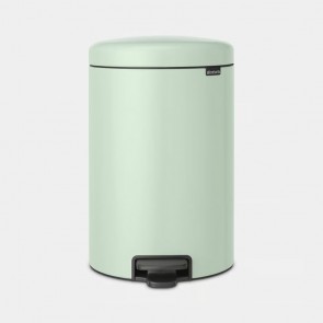 Koš s pedalom NewIcon, 20L - žadasto zelena