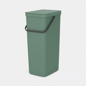 Koš za recikliranje Sort & Go, 40L - tamno zelena