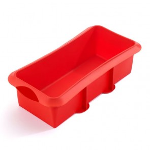 Silikonski model za torto, 28 cm – crven
