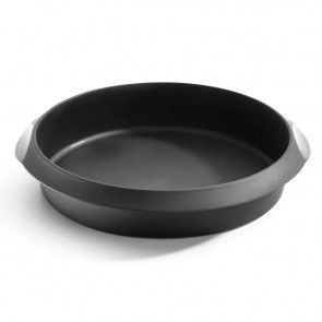 Model za torto, okrogel, 26 cm – crna
