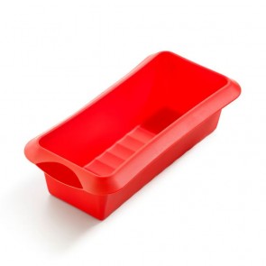 Silikonski model za torto, 24 cm – crven