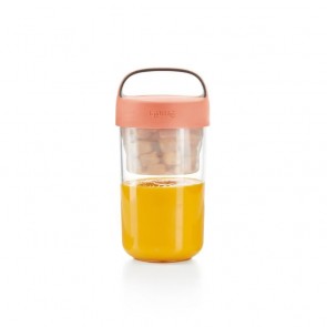 Posuda za na pot 600ml – koralna